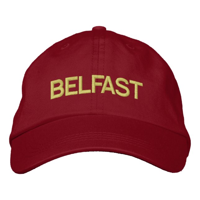 Belfast Cap Bestickte Kappe (Vorderseite)