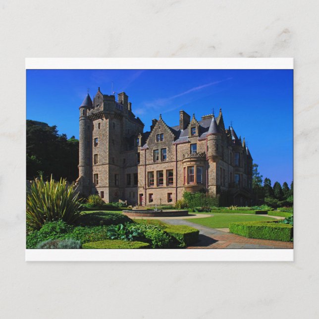 Belfast Castle, Nordirland Postkarte (Vorderseite)