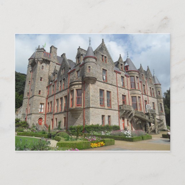 Belfast Castle, Nordirland Postkarte (Vorderseite)