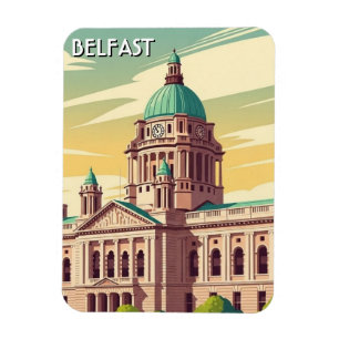Belfast City Hall Nordirland Reise Magnet