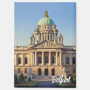 Belfast City Hall Nordirland Reise Magnet