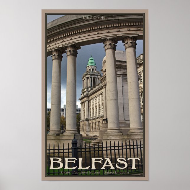 Belfast City Hall Poster (Vorne)