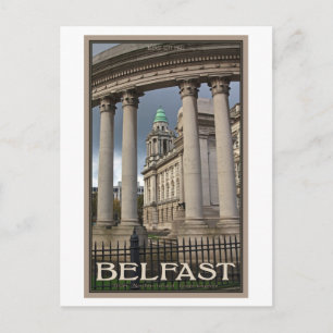 Belfast City Hall Postkarte