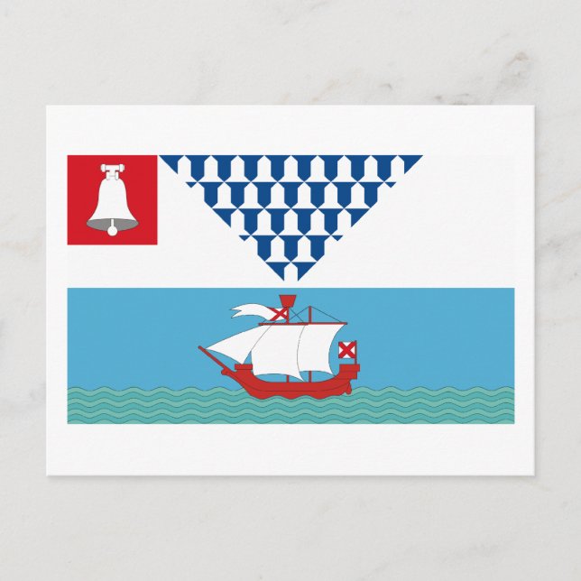 Belfast Flag Postkarte (Vorderseite)