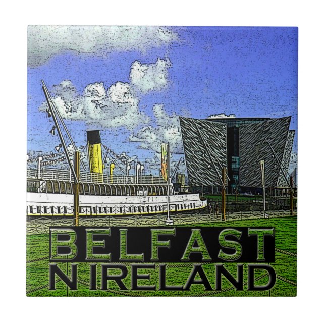 Belfast Fliese (Vorderseite)
