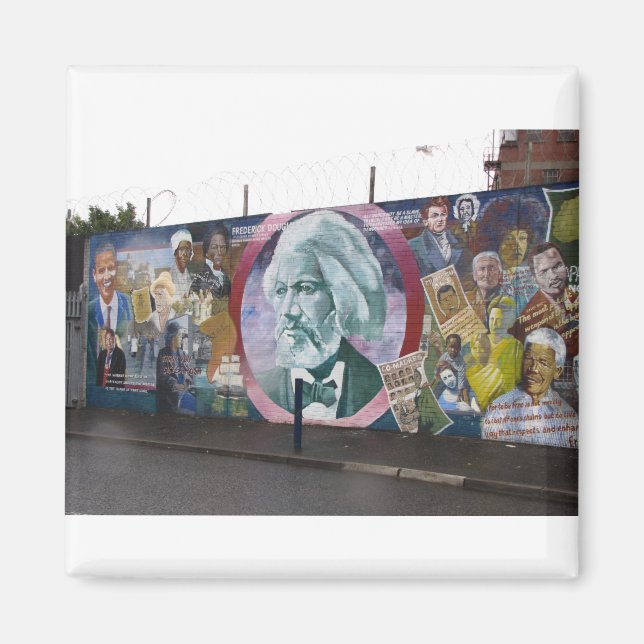 BELFAST FRIEDENSMUUR MAGNET (Vorne)