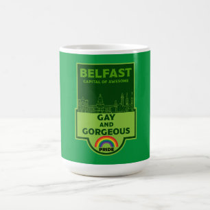 Belfast Gay Pride - Brighton Ireland LGBT - Kaffeetasse