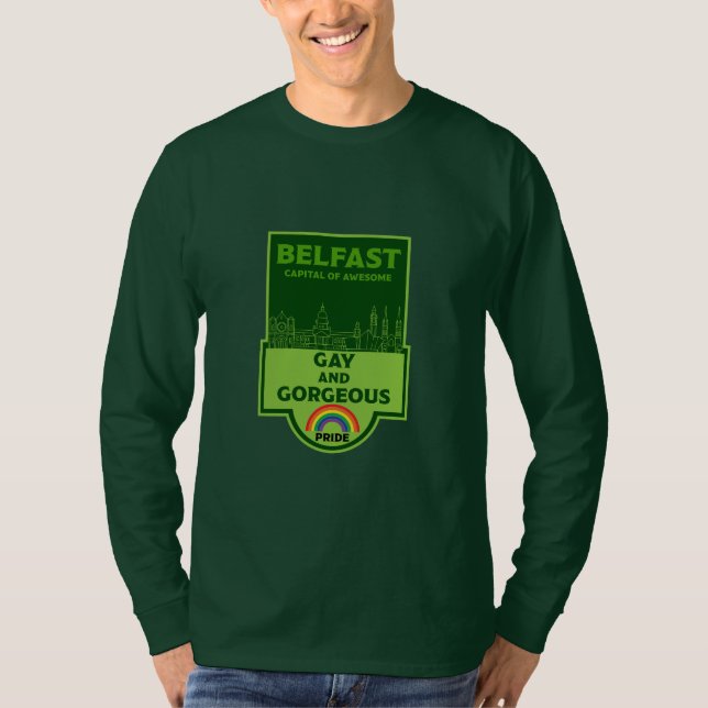 Belfast Gay Pride - Brighton Ireland LGBT - T-Shirt (Vorderseite)