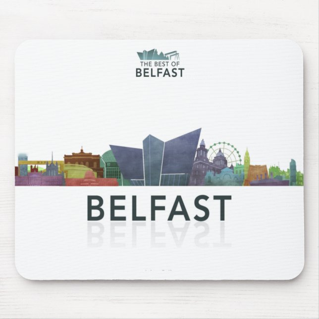 Belfast-Ikonen Mousepad (Vorne)