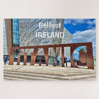 Belfast, Irland: Titanic Puzzle