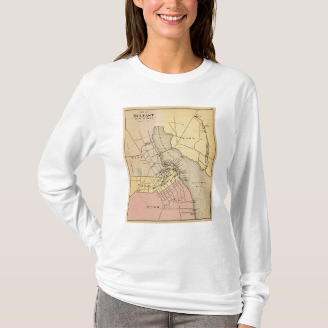 Belfast, Maine T-Shirt (Vorderseite)