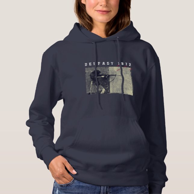 Belfast, Nordirland 1972 Hoodie (Vorderseite)