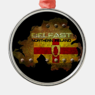 Belfast Nordirland Ornament Aus Metall