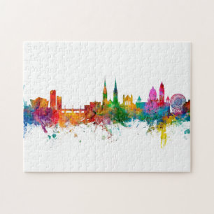 Belfast Northern Ireland Skyline Puzzle