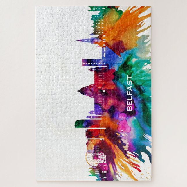 Belfast Skyline Puzzle (Vertikal)