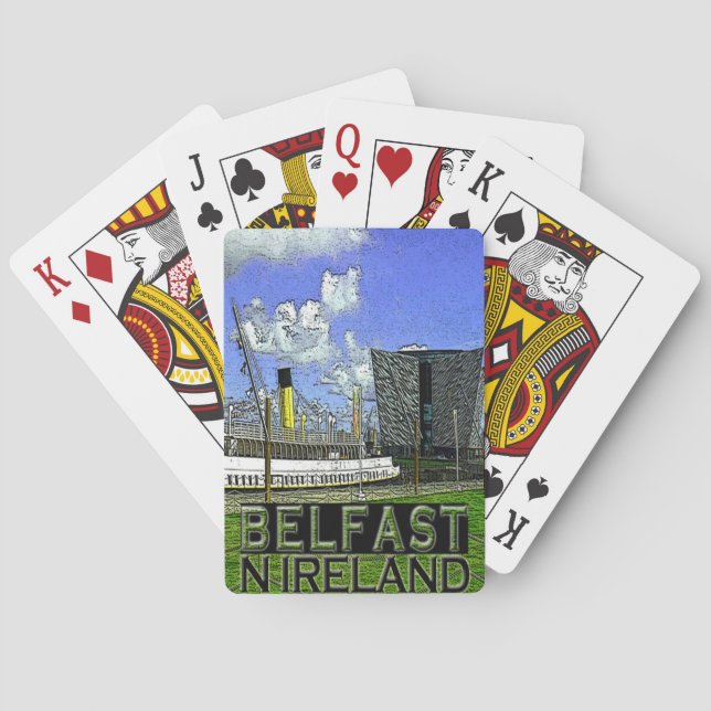 Belfast Spielkarten (Rückseite)