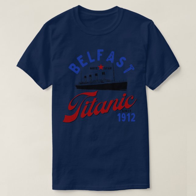 Belfast Titanic T-Shirt (Design vorne)