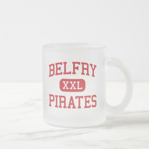 Belfry - Piraten - Highschool - Belfry Kentucky Mattglastasse