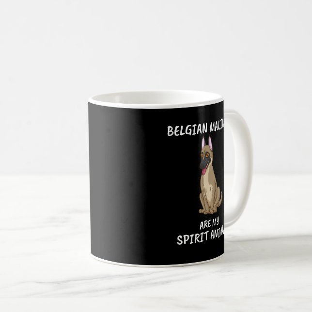 Belgian Dog Owner Shepherd Gift Belgian Malinois Kaffeetasse (VorderseiteRechts)
