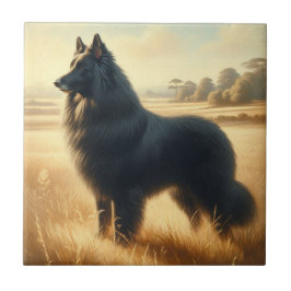 Belgian Sheepdog Fliese