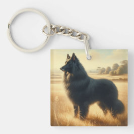 Belgian Sheepdog Schlüsselanhänger