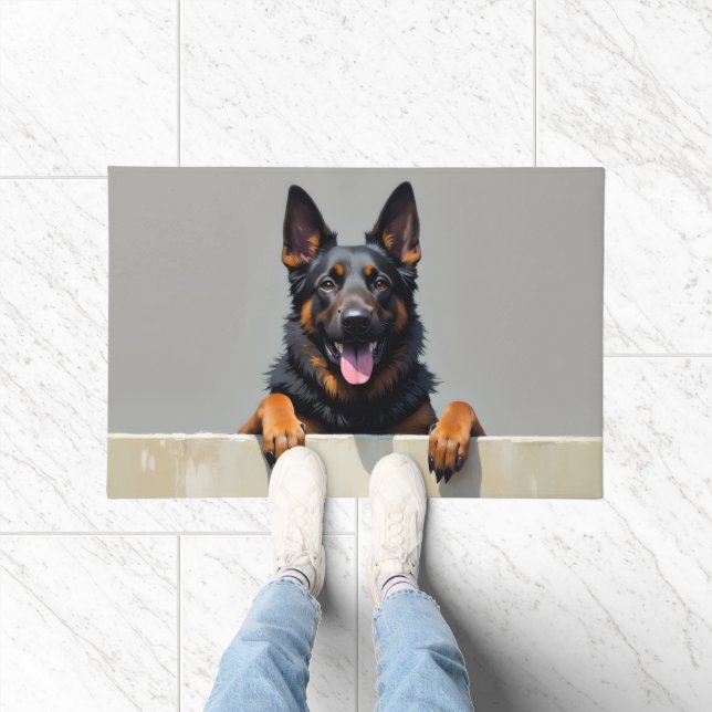Belgian Shepherd Doormat Art Fußmatte (Indoor)