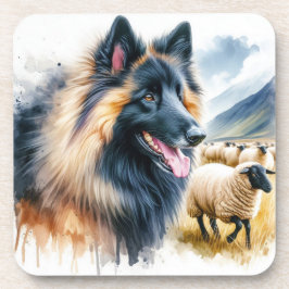 Belgian Tervuren Getränkeuntersetzer