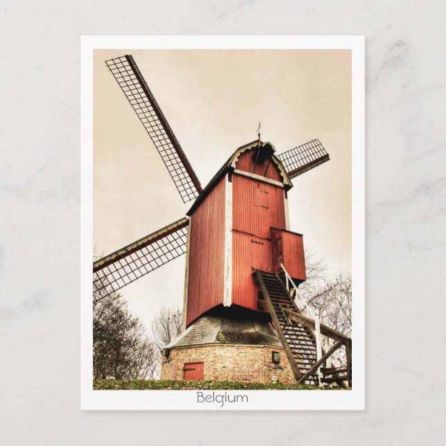 Belgian windmills postkarte (Vorderseite)