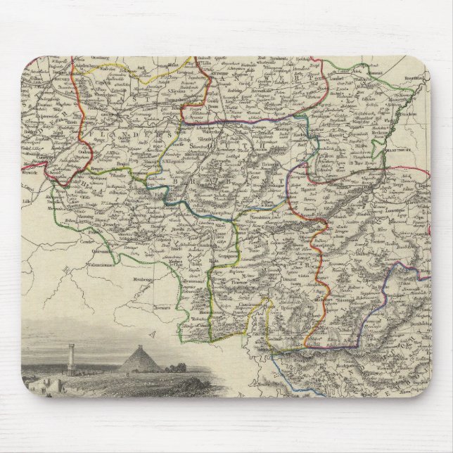 Belgien 6 mousepad (Vorne)