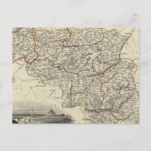Belgien 6 postkarte
