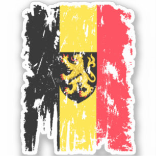 Belgien Aufkleber