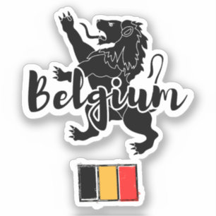 Belgien Aufkleber