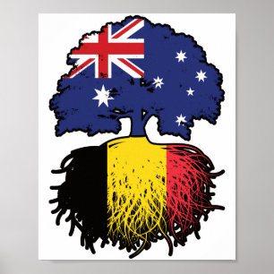 Belgien Australien Tree Roots (Belgien) Poster