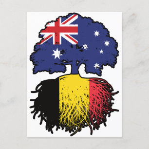 Belgien Australien Tree Roots (Belgien) Postkarte