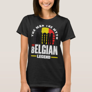 Belgien Belgien Flaggenmutter T-Shirt