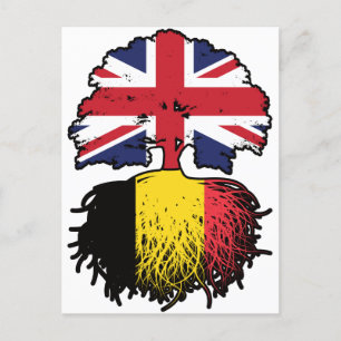 Belgien Belgien Vereinigtes Königreich Vereinigtes Postkarte