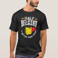 Belgien Belgische Flagge Halbbelgisch ist besser a