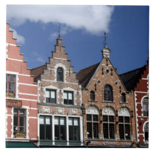 Belgien, Brugge (alias Brug oder Bruge). UNESCO 2 Fliese