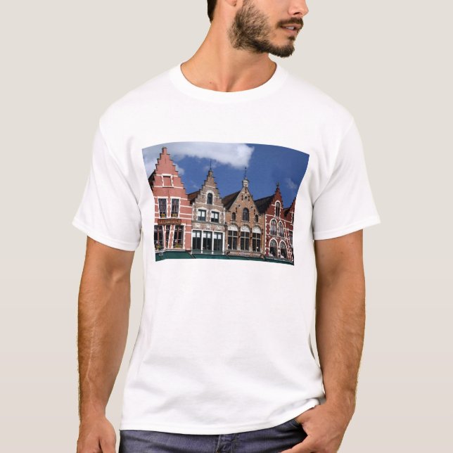 Belgien, Brugge (alias Brug oder Bruge). UNESCO 2 T-Shirt (Vorderseite)