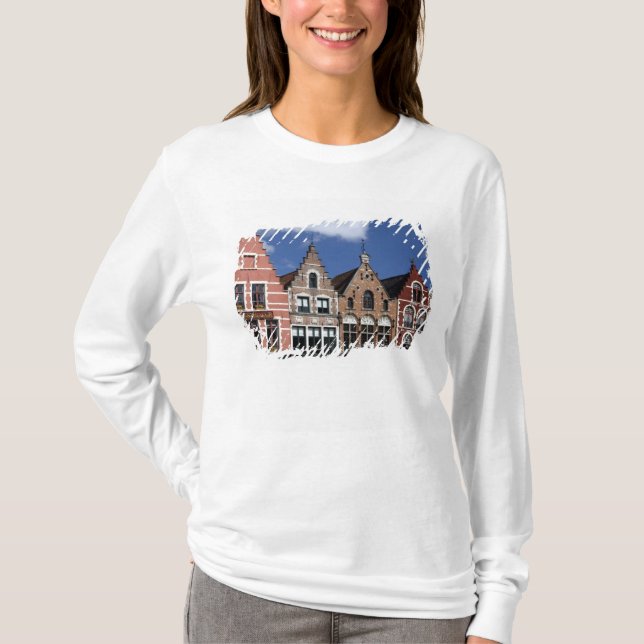 Belgien, Brugge (alias Brug oder Bruge). UNESCO 2 T-Shirt (Vorderseite)