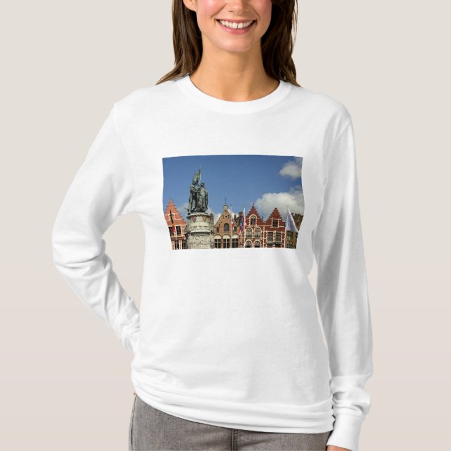 Belgien, Brugge (alias Brug oder Bruge). UNESCO T-Shirt (Vorderseite)