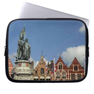 Belgien, Brugge (auch Brug oder Bruge). UNESCO Laptopschutzhülle