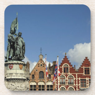 Belgien, Brugge (auch Brug oder Bruge). UNESCO Untersetzer