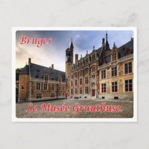 Belgien - Brügge - Le musée Gruuthuse - Postkarte