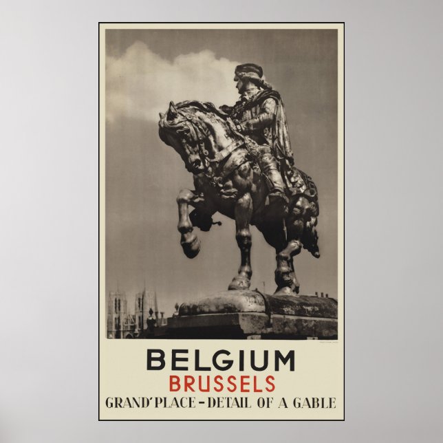 Belgien Brüssel Poster (Vorne)