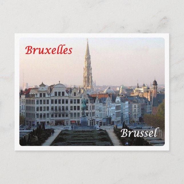 Belgien - Brüssel - Postkarte (Vorderseite)