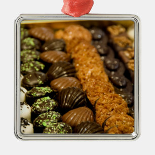 Belgien, Brüssel. Weltberühmtes Belgien Ornament Aus Metall