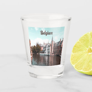 Belgien Brüsseler Kanal Schnapsglas