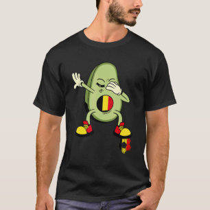 Belgien Dabbing Potato Belgischer Fußballspieler B T-Shirt