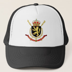 Belgien-Emblem Truckerkappe